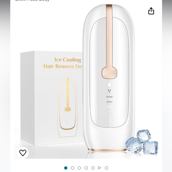 LUBEX Other - LUBEX Painless Sapphire Ice Cooling IPL Laser Hair Removal Device Women/Men NEW